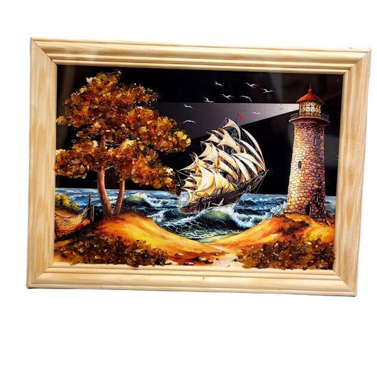 Картина янтарем 440803