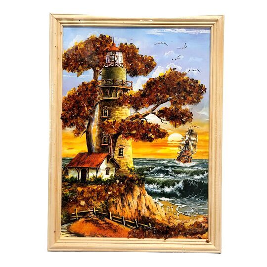 Картина янтарем 440401