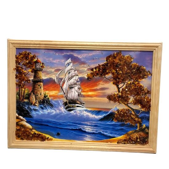 Картина янтарем 440426