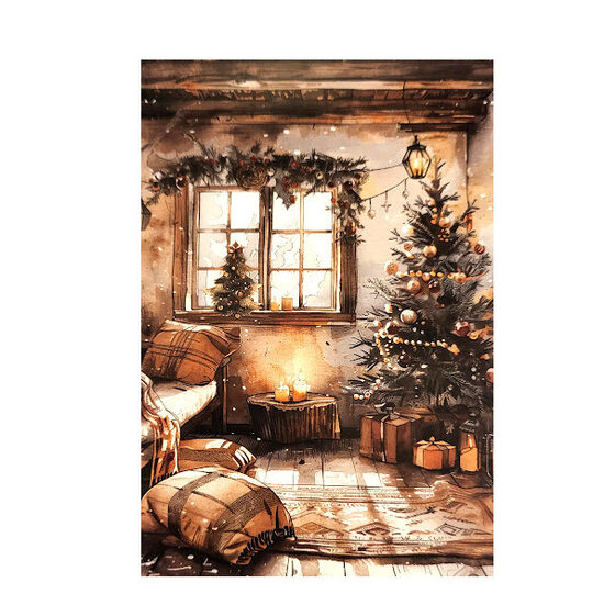 Apsveikumu kartiņa Retro Ziemassvētki 0512996