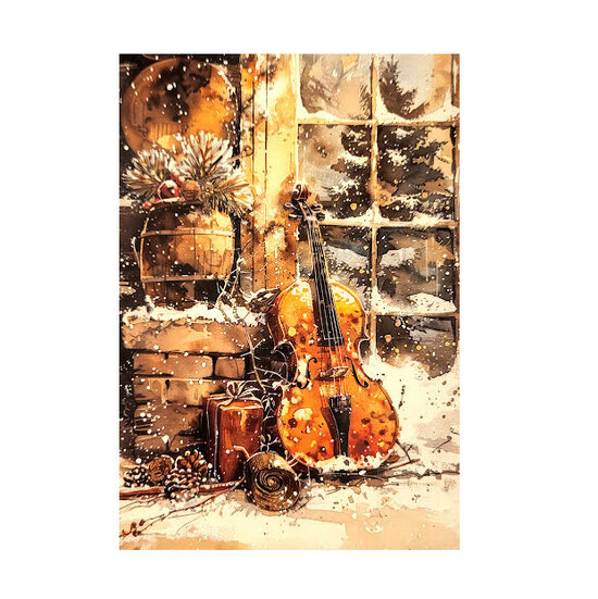 Apsveikumu kartiņa Retro Ziemassvētki 0512998