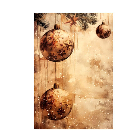 Apsveikumu kartiņa Retro Ziemassvētki 05129104