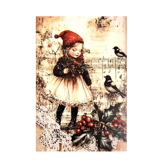 Apsveikumu kartiņa Retro Ziemassvētki 05129116