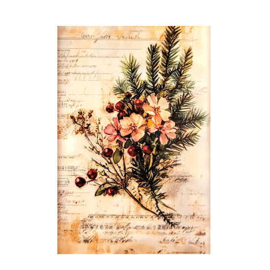 Apsveikumu kartiņa Retro Ziemassvētki 05129121