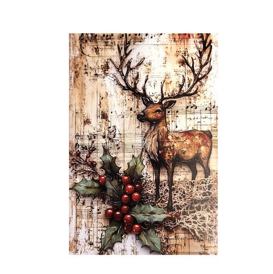 Apsveikumu kartiņa Retro Ziemassvētki 05129130