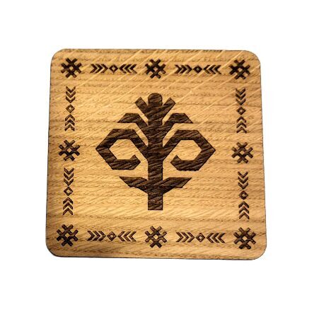 Wooden cup tray  "Austras koks"