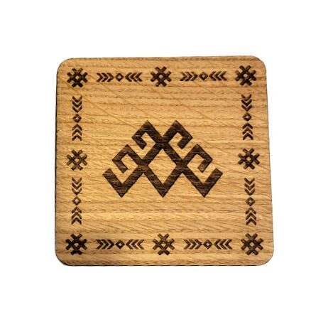 Wooden cup tray  "Jumis"