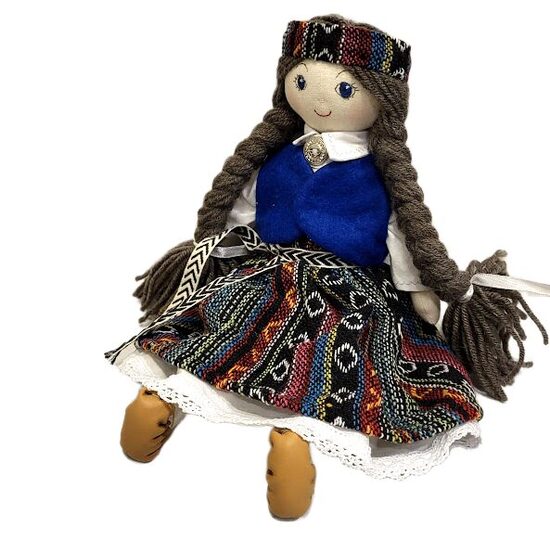Кукла в стилизованном национальном костюме 820202