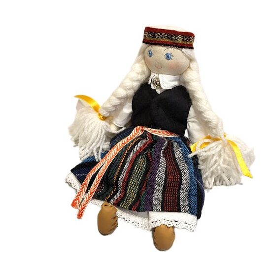 Кукла в стилизованном национальном костюме 820203