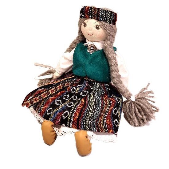 Кукла в стилизованном национальном костюме 820204
