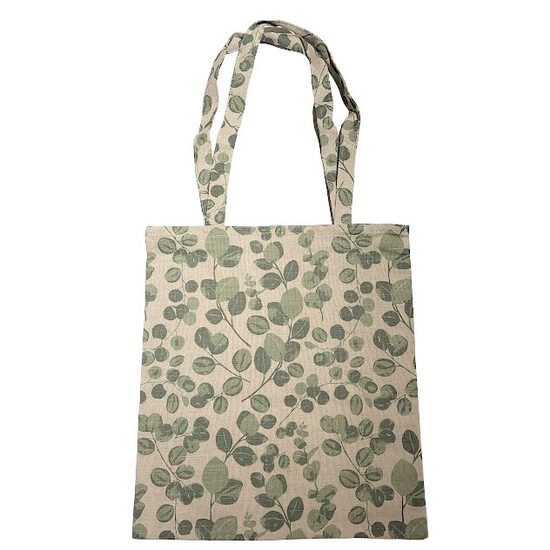 Iepirkuma maisiņš ar apdruku Eikalipts