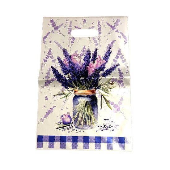 Plastikas dāvanu maisiņš 16x25cm 051401