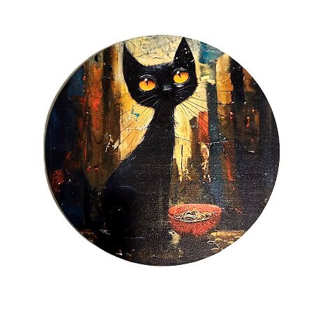 Finiera glāžu paliktnis "Kaķu personības" 0519533