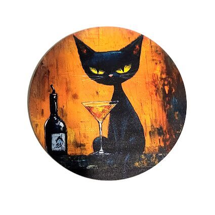 Finiera glāžu paliktnis "Kaķu personības" 0519535