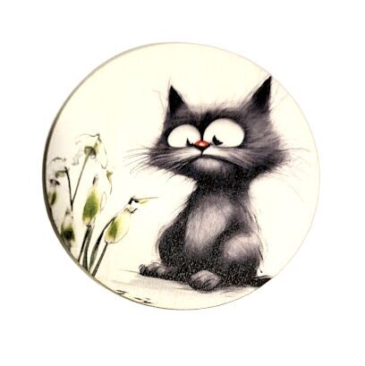 Finiera glāžu paliktnis "Kaķu personības" 0519552