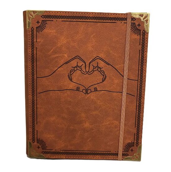 Творческий фотоальбом со сменными листами (80 фото + 30 творческих страниц)