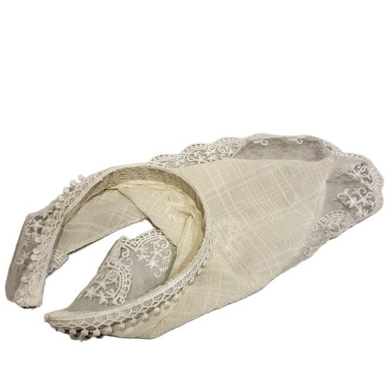 Свадебный платок на ободке – современная альтернатива