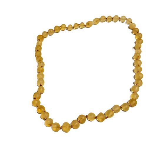 Exclusive Natural Amber Necklace "Earth Power" (49 cm)-04