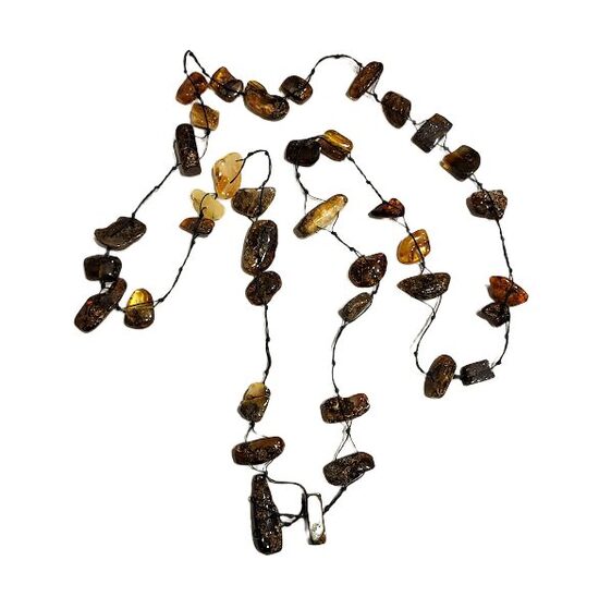 "Amber Storm" – Long Amber Strand (175 cm)