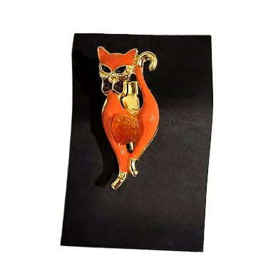 Brooch-pin "Sunny Kitten"3 