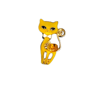 Brooch-pin "Sunny Kitten"1 