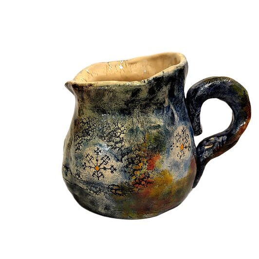 Handmade Ceramic Mug "Voice of the Forest" 