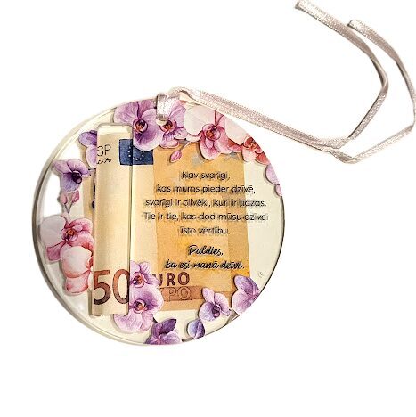 Decor for presenting money 1530907