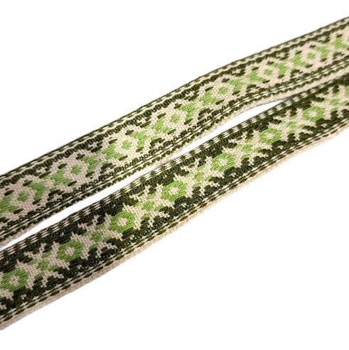 Woven Belt "Moss Green" (1.5 cm) 1000702
