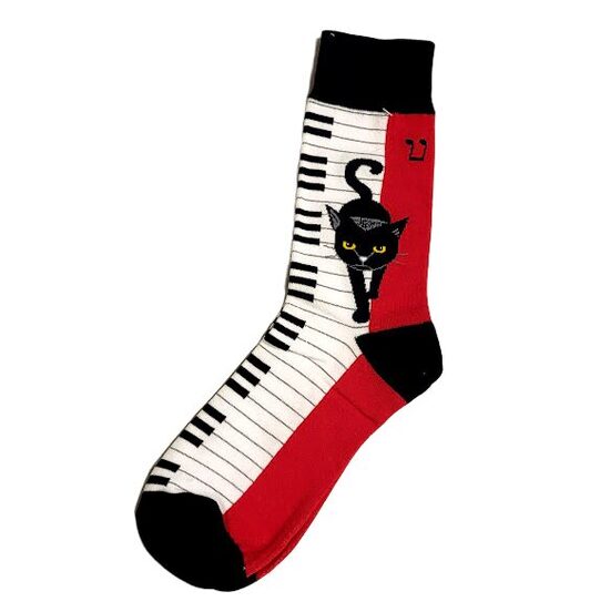 Dizaina zeķes Muzikālie kaķi 38-42