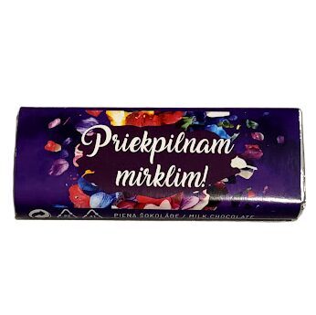 Milk chocolate "For a Joyful Moment!" 