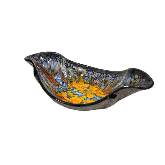 Handcrafted Wavy Clay Vessel (Small) 1103303 