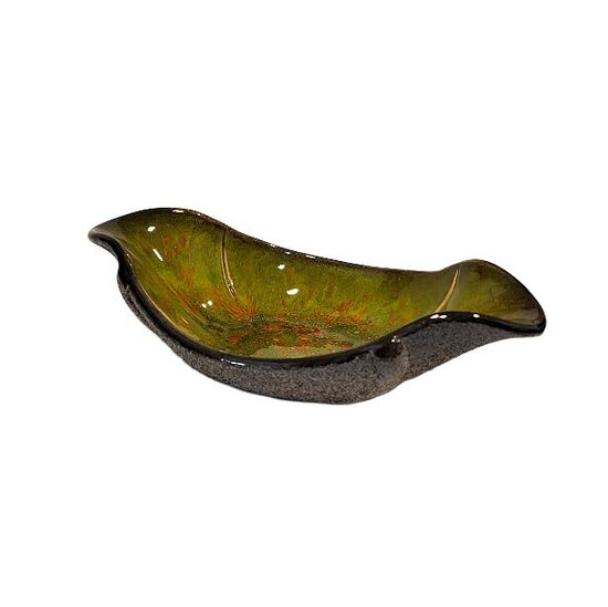 Handcrafted Wavy Clay Vessel (Small) 1103304 