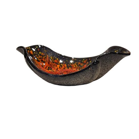 Handcrafted Wavy Clay Vessel (Small) 1103306 
