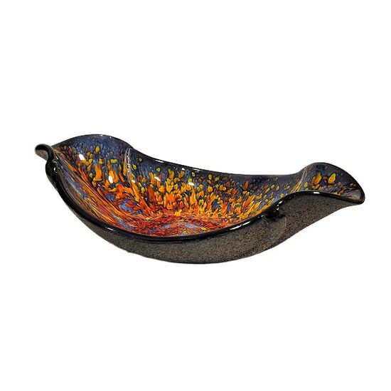 Handcrafted Wavy Clay Vessel (Medium) 1103403 