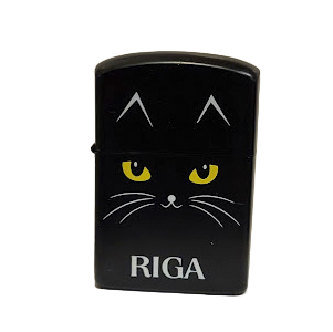 Souvenir lighter "Cat Whiskers" (Black) 