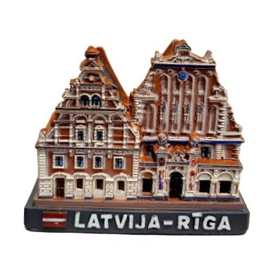 Souvenir house "House of the Blackheads" (8 cm) 