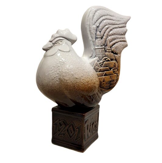 Ceramic Figurine "Riga Rooster" (Retro Style)