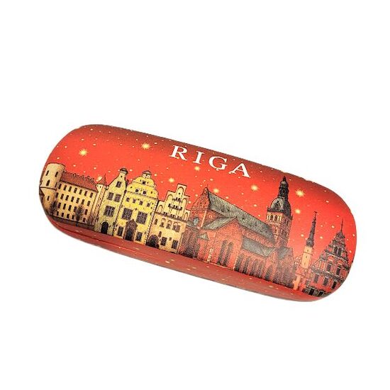 Hard Shell Eyeglass Case with Cleaning Cloth "Riga" 1501601