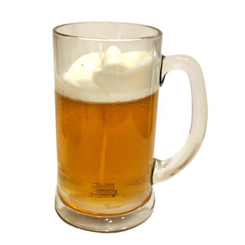 Gel Wax Candle "Beer Mug" (large) 