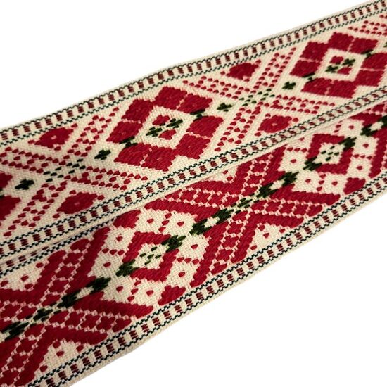 Woven wool belt "Morning Star" (2,7m) 