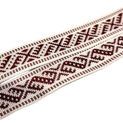 Stylized garter (Zalktis — white) 