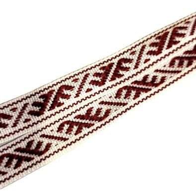 Stylized garter "Waist" (white) 