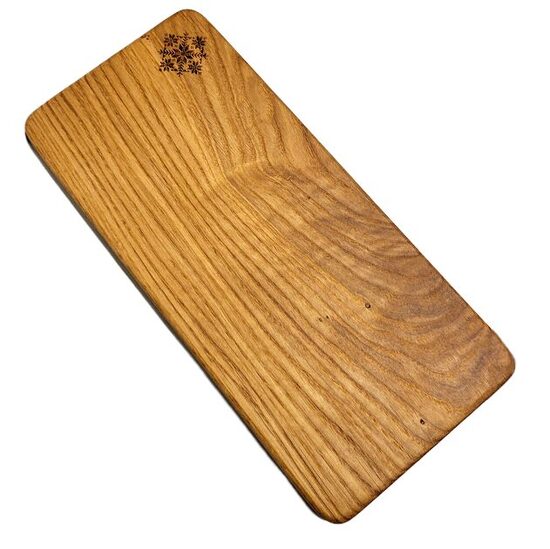 Oak cutting board with Latvian patterns 712301