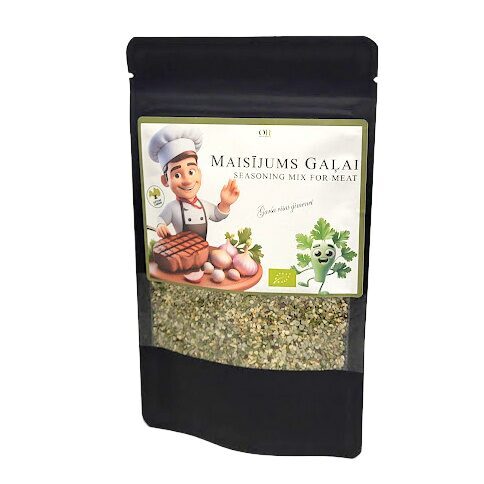 Spice mix for meat with sea salt, 70gr BIO