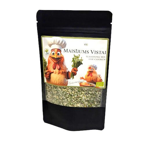 Seasoning mix for chicken with sea salt 70gr BIO