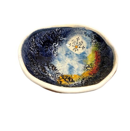 Small clay bowl "Small Tree of Austra" (16 cm) 