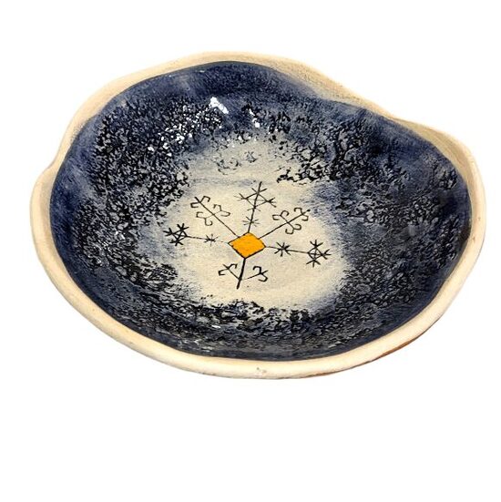 Medium clay bowl "Tree of Austra" (19 cm) 1871205 