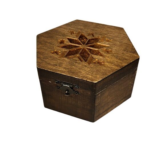 Exclusive wooden box "Power symbol" 420603 
