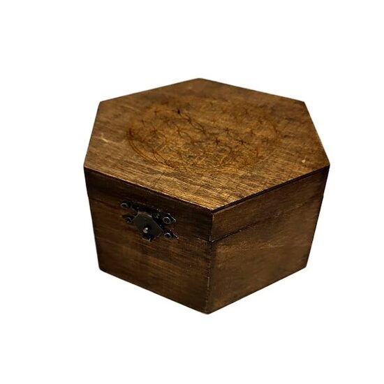 Exclusive wooden box "Power symbol" 420604