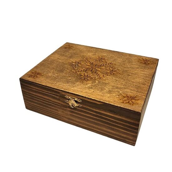 Exclusive wooden box "Power symbol" 420801